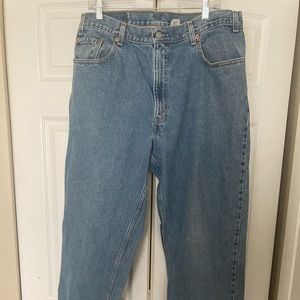 Men’s Levi Jeans 580 38x34 Light Blue Denim